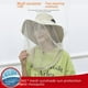 thumbnail image 2 of Sombrero de pescador al aire libre protección solar pesca mosquito sombrero femenino verano sol sombrero ala grande playa desmontable sombrero de doble propósito, 2 of 6