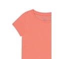 thumbnail image 2 of Wonder Nation Girls Kid Tough Tee with Short Sleeves, Sizes 4-18 & Plus, 2 of 3