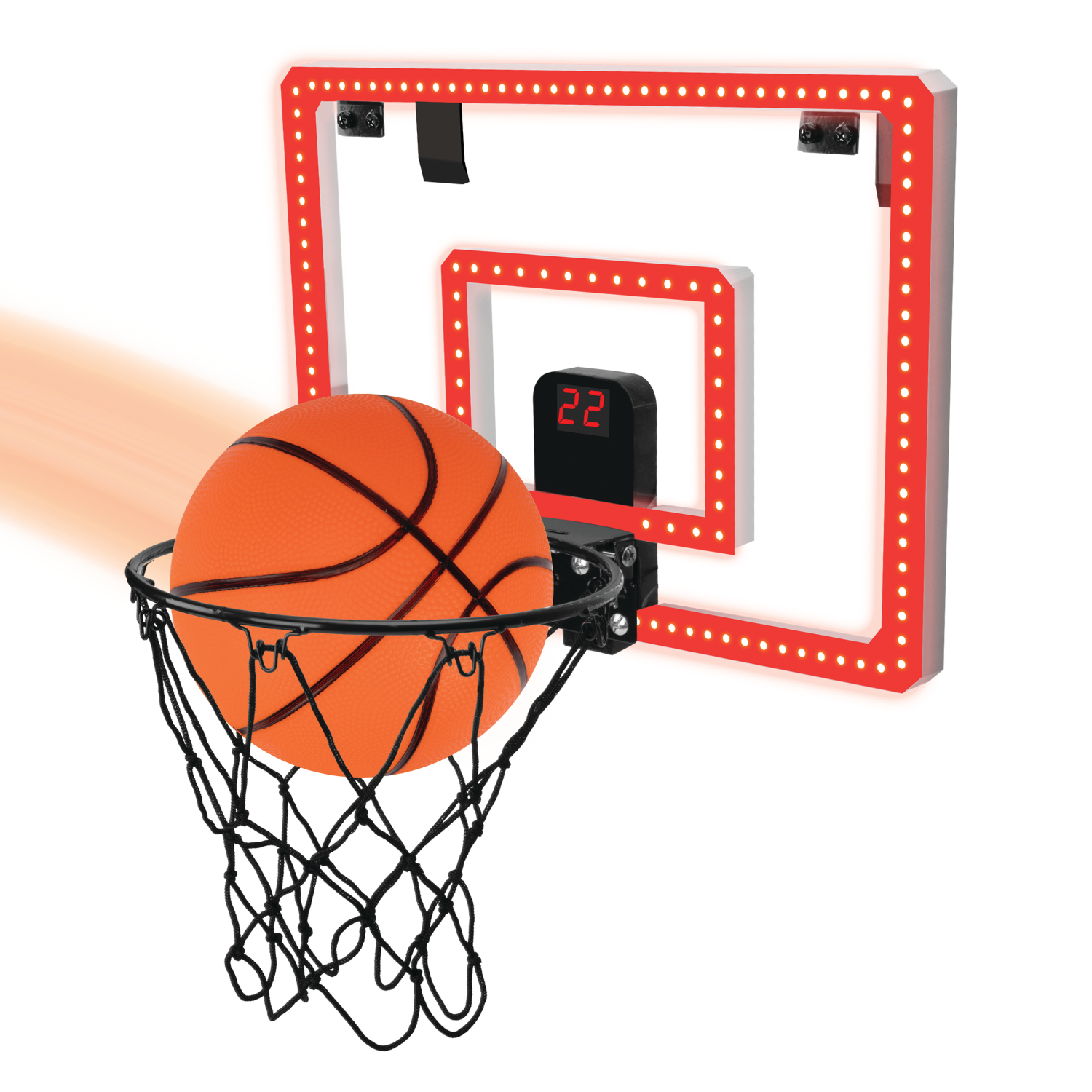 MinnARK Over-the-Door LED Basketball Hoop Game photo 5