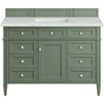thumbnail image 6 of James Martin Vanities 650-V48-3Enc Brittany 48" Single Basin Poplar Wood Vanity Set - Wood, 6 of 7