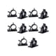 thumbnail image 1 of Wosthever Clip de Cable autoadhesivo de 10 piezas, ajustable, para auriculares, línea de datos, gestión de cables, amarre, Kit de abrazadera de Cable Almacenamiento y organización del hogar Tipo 2 Wosthever HA064471-02B, 1 of 6