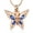 Rose Gold, variant on Butterfly Cremation Urn Necklace for Ashes Memorial Keepsake with CZ Pendant Jewelry Women Keepsake Bereavement Gift for A Loss of the Loved One