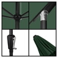 thumbnail image 2 of Astella 101" Hunter Green Solid Print Rectangle Market Patio Umbrella, 2 of 8