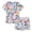 White, variant on WOLLED Baby Toddler Boys Summer Cartoon Printed T Shirt Short Sleeve Shorts Sets Kids Round Neck Sports Shorts Two Piece Indoor Outdoor Cotton Wear Shorts Outfit for 2-7Y