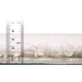 thumbnail image 4 of Unique Loom Soft Solid Shag Collection Area Rug - Aras (7' 10" Square Oatmeal Beige), 4 of 6