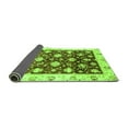 thumbnail image 2 of Ahgly Company Indoor Rectangle Oriental Green Traditional Area Rugs, 4' x 6', 2 of 4