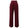 thumbnail image 4 of Pants for Women Casual Womens Pants Brick Red Baggy Pants Women Loose Pants for Women Women'S Wide Leg Pants with Pockets Women Fall Pants, 4 of 6