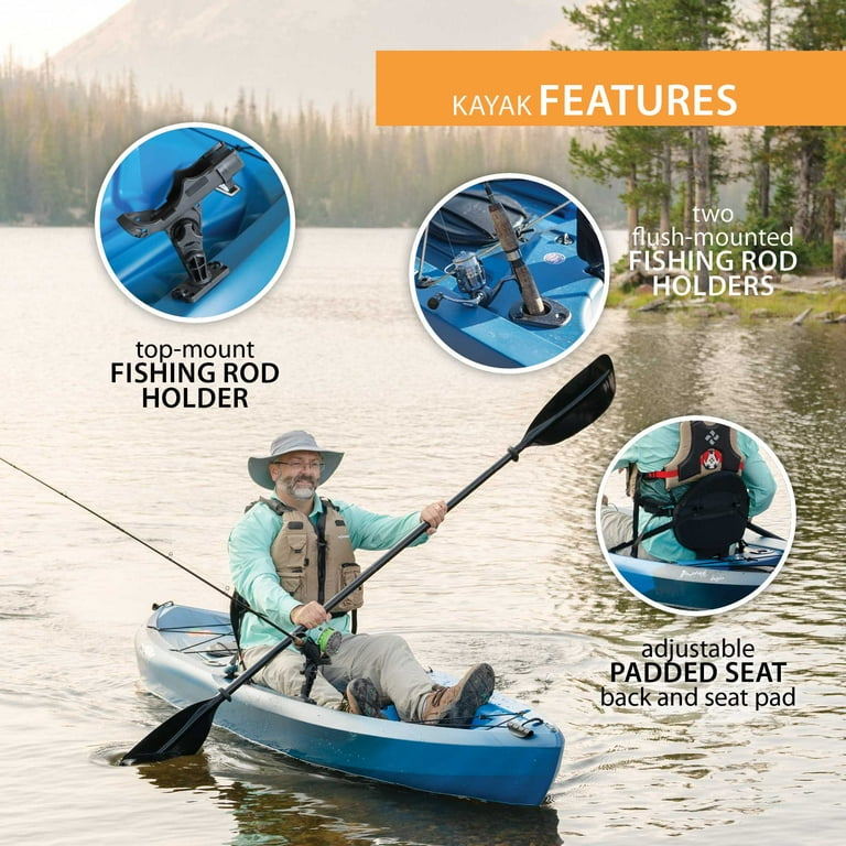 Kayak de Pesca Lifetime Tamarack Angler con Remo