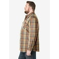 thumbnail image 3 of KingSize Men's Big & Tall Signature Plaid Flannel Shirt, 3 of 3