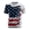 03-Multicolour, variant on KHONTS Men's American Flag T-Shirt Patriotic Vintage Shirts 4th of July Short Sleeve Hipster Tee Shirt 03-Multicolour XL