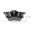 thumbnail image 4 of 2 Pcs Cake Making Mold Shape Cookie Molds for Baking Pans Shapes Black, 4 of 6