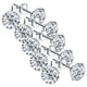 thumbnail image 1 of Aretes de Tuerca DiamLux5 5Pares 5mm Zirconia S925 Plata Aretes de Broquel., 1 of 3
