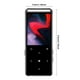 thumbnail image 3 of Reproductor MP4 MP3 táctil de 1,8 pulgadas, libro electrónico, Walkman de Audio portátil Compatible con Bluetooth, 3 of 9