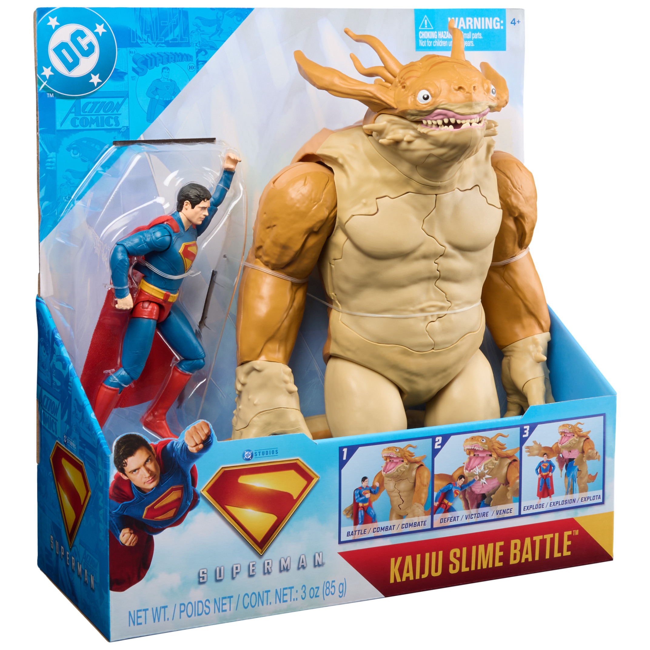 DC Comics Superman Vs. Kaiju Slime Battle Set photo 6