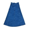 thumbnail image 4 of Vintage A Line Denim Skirt For Women Retro Button Front Flare Skirt Stylish Midi Skirt For Casual Wear Tennis Skirt for Women Swimsuit Skirt Cover up Sequined Skirts plus Skirt Skirts for Adults Long, 4 of 4
