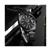 Men's automatic mechanical movement, round dial, high-quality stainless steel strap