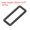 Metallic Black, variant on 10Pack Metal Rectangle Ring, 2 x 5/8 Inch Metal Rectangular Buckle for Bag Belt, Bronze