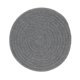 thumbnail image 5 of Manteles individuales para de comedor Alfombrilla de para servir de cocina, 9 "de diámetro, gris Sunnimix Mantel individual redondo trenzado de algodón, 5 of 6