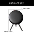 thumbnail image 3 of Small and Exquisites Speaker Stands Sound Box Stand Base Brackets for Speakers Brackets ABS Materials Frame White, 3 of 4