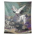 thumbnail image 2 of EREHome Flying Crane Home Decoration Wall Tapestry 60x40 inches, 2 of 4