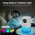 thumbnail image 4 of Small Dehumidifier for Bedroom, Auto Shut-Off,  Light, Timer, Sleep , 58oz Portable Home Dehumidifier for Bathroom, Closet, RV, 4 of 7