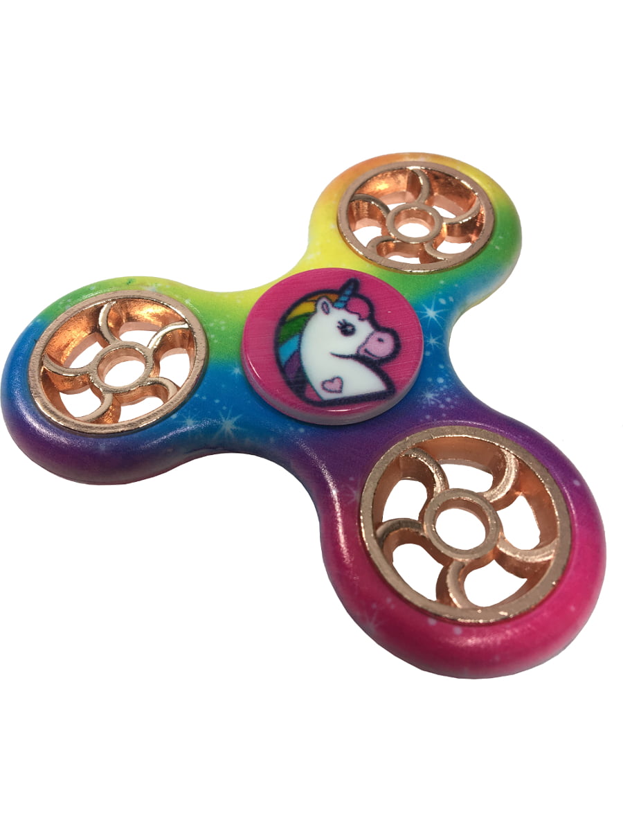 Toys 12 Pieces Rainbow Unicorn Fidget Spinners