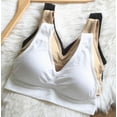 thumbnail image 1 of Sujetador deportivo de doble capa, chaleco de yoga para fitness y running sin aro de acero con almohadilla para el pecho, ropa interior de talla grande, 1 of 1