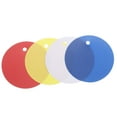 thumbnail image 1 of Unique Bargains 100pcs Waterproof Shipping Tags, PVC Metal Eyelet Durable Label Tear Resistant Blank Tag White/Red/Yellow/Blue, 1 of 6
