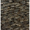 Emperador Split Face 12 in. x 12 in. x 10mm Marble Mesh-Mounted Mosaic Tile (10 sq. ft. / case)