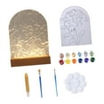thumbnail image 4 of Luz de noche Lámpara romántica Lámpara de mesa Pintura Luz de noche creativa Lámpara de noche Luz para fiesta en casa Decoración de sala, 4 of 8