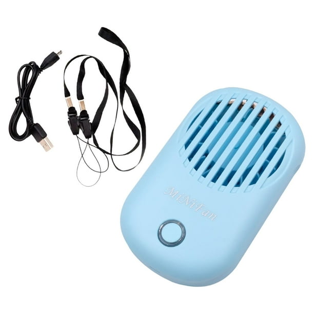 Mini ventilador USB de mano, ventilador de aire acondicionado eléctrico para extensión de pestañas Azul Zulema Mini ventilador USB