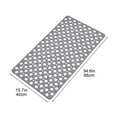 thumbnail image 3 of ChicYu Long Bathtub Mat with Suction Cups,Non-Slip Bathroom Floor Mat for Shower, Multi-Hole Drainage Design,Non-Fall Safety Mat, 3 of 5