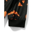 thumbnail image 5 of Halloween Pajamas for Family Glow In The Dark Long Sleeve Tops + Pants, 5 of 9