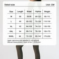 thumbnail image 6 of High Waist Leggings for Women - Warm Pants Tummy Control Yoga Running Tights-Brown for 15 ℃ to 25 ℃ - XXL, 6 of 6