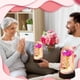 thumbnail image 4 of Decoración del hogar, regalos de rosas eternas para mujeres, regalos de cumpleaños para mamá, rosa iluminada en cúpula de cristal, regalos de rosas eternas para el Día de la Madre, regalos de rosas pa, 4 of 6
