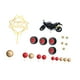 thumbnail image 5 of Adorno para tarta de cumpleaños, decoración para fiesta con temática de motos, carreras de motos para niños Estilo E, 5 of 9