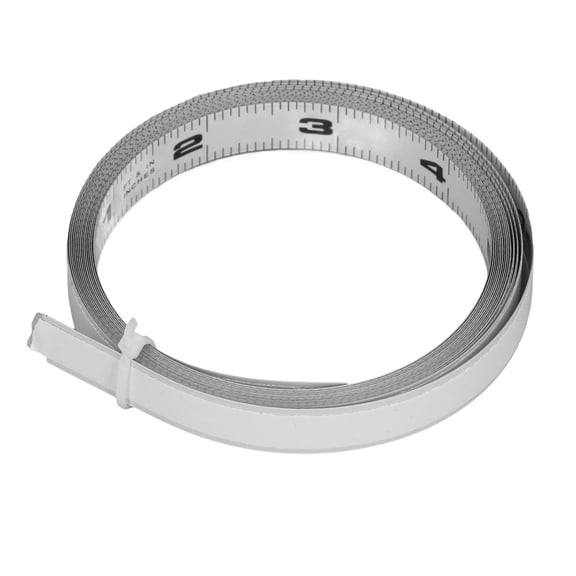 Self Adhesive Double Scale Carbon Steel Measuring Tape for Table Saw Workbench 12FT 144 Inch / 3.6m
