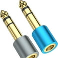thumbnail image 6 of WINDLAND Headphone Adapter 6.35mm Male to 3.5mm Female Stereo Adapter 3.5mm to 1/4, 6 of 7
