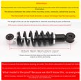 thumbnail image 2 of Universal 16cm Hydraulic Shock Absorbers for Electric Bikes & Bicycles - Heavy-Duty Spring Suspension, Easy Installation, Enhanced Stability & Durability for Smooth Rides on All Roads (Pair), 2 of 5