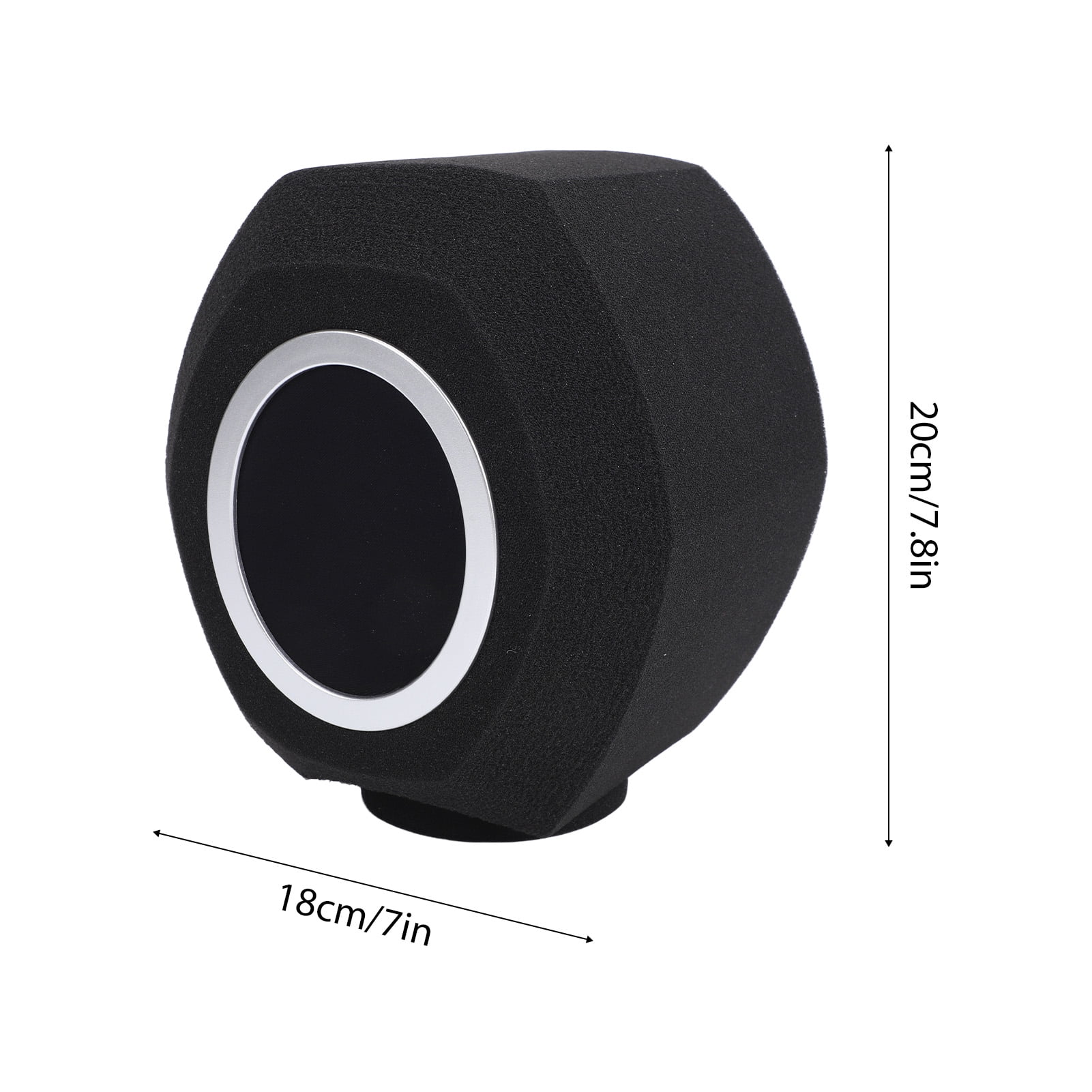 String Instrument Portable Windscreen Foam Cover Professional Studio Acoustic Pop Filter Mic Noise Reduction for Condenser Dynamic Microphones Recording Studio