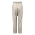 thumbnail image 6 of Women's Tall Fit Linen Blend Pants with Adjustable Drawstring Waist and Side Pockets, Lightweight Breathable Fabric for All Day Comfort Khaki S, 6 of 8