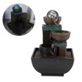 thumbnail image 4 of Unique Shape Designed Waterproof Desktop Fountain, LED Desktop Fountain, LED Illuminated For Home Landscape Feng Shui Decoration Office Type 9116 US Plug 110V, 4 of 8