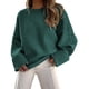thumbnail image 1 of Jersey PRETTYGARDEN Verde Oscuro Small Oversize Fuzzy, 1 of 8