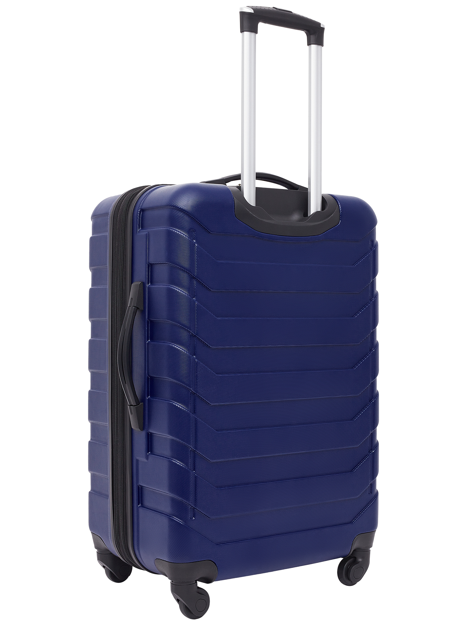 Wrangler 4 Piece Rolling Hardside Luggage Set, Blue - image 4 of 9