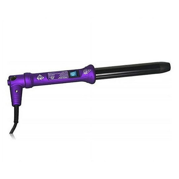 Proliss Diamond Twister Curling Iron Wand For Tailored Hair Styling, Purple (25mm)