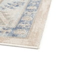 thumbnail image 5 of Unique Loom Whitney Collection Area Rug - Geneva (4' x 6' Rectangle Sky blue/Ivory), 5 of 6