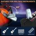 thumbnail image 2 of Sistema de guitarra inalámbrico EASTROCK Digital UHF de 100 pies de alcance azul, 2 of 7