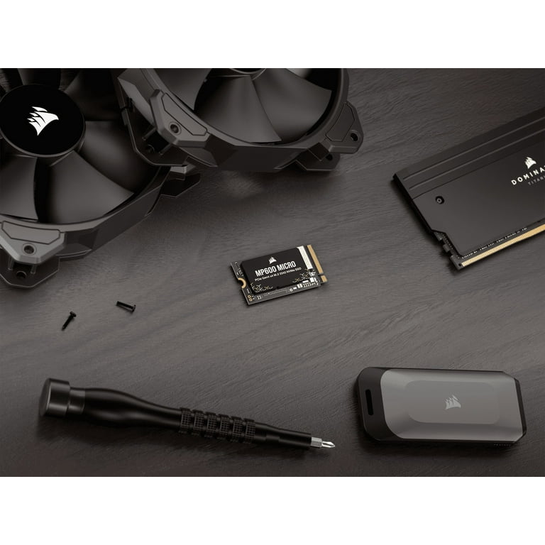 MICRO MP600 CORSAIR 内蔵型SSD M.2 CORSAIR | SSD 2242 M.2 NVMe x4 (Gen4) 4.0 PCIe 1TB MICRO MP600 1TB SSD NVMe 内蔵型SSD