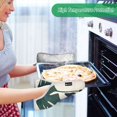 thumbnail image 2 of Yayeee Pot Holders Kitchen Heat Resistant with Pocket 7"x9.8" Cotton Oven Cooking Hot Pads, Black Cat Plants, 2 of 7