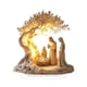 thumbnail image 2 of Letrero decorativo acrílico de pie | Adorno navideño de arte 2D para San Valentín, Día de la Madre, Día del Padre y Pascua | Decoración para escritorio y estantería con base estable, 2 of 5